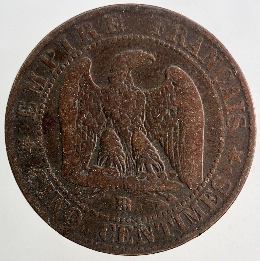 1854 France 5 Centimes Coin | Collectable Grade