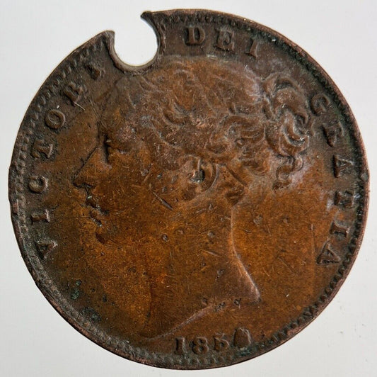 1854 Victoria Farthing Coin | Fine Collectable Grade