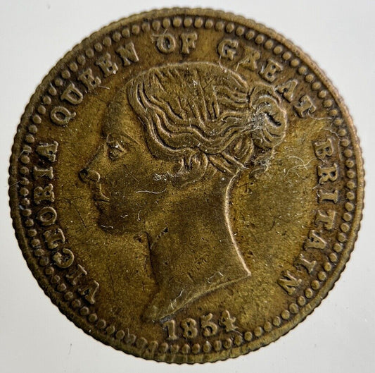 1854 Victoria & Napoleon Token Coin | Collectable Grade