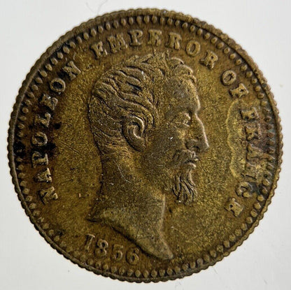 1854 Victoria & Napoleon Token Coin | Collectable Grade