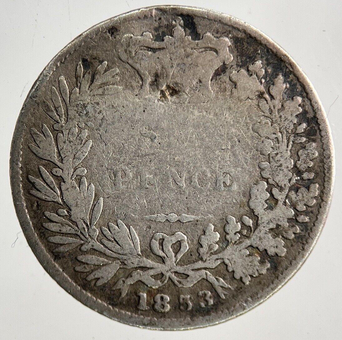 1853 Victoria Sixpence Silver Coin | Collectable Grade