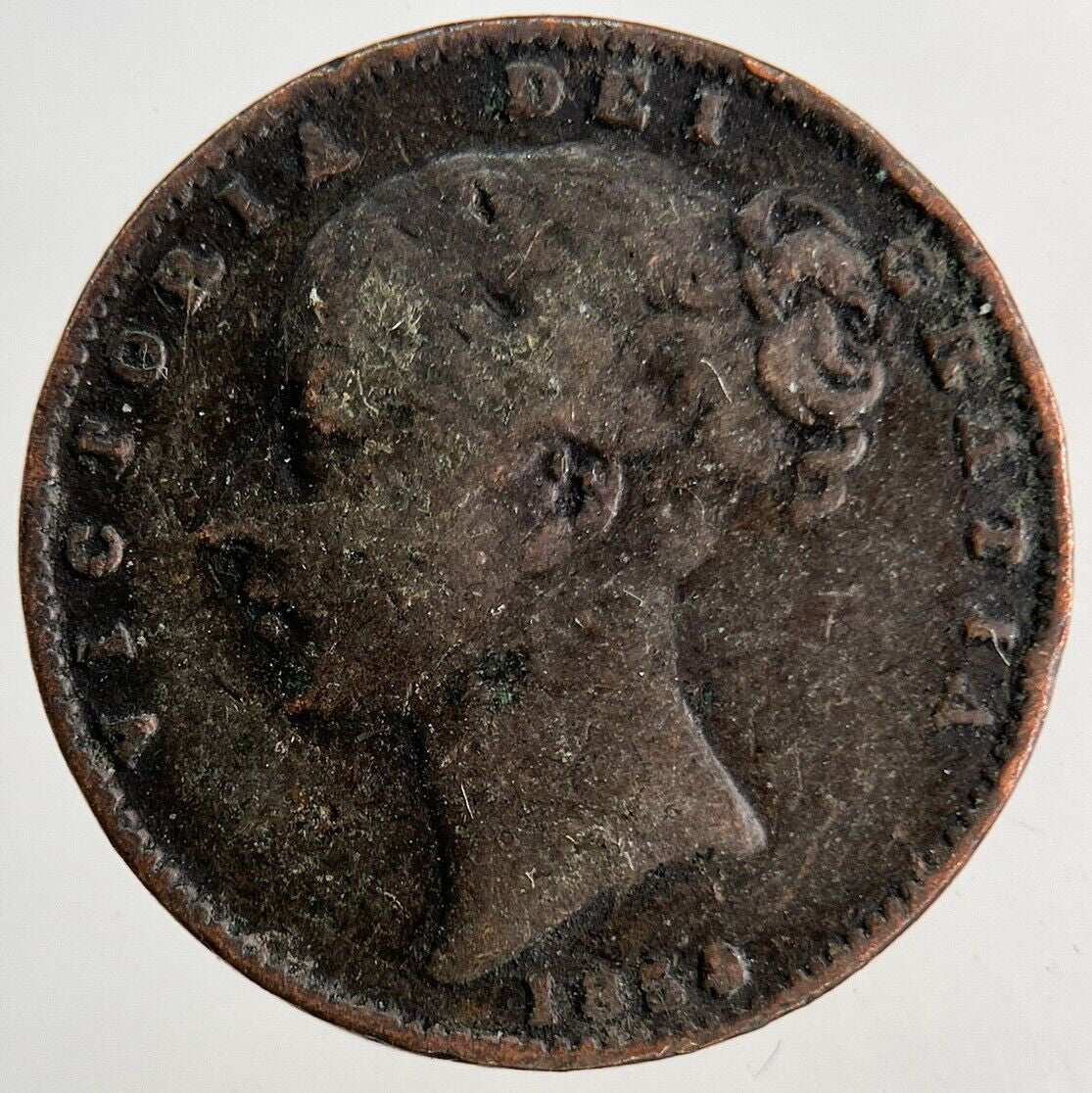 1854 Victoria Farthing Coin | Collectable Grade