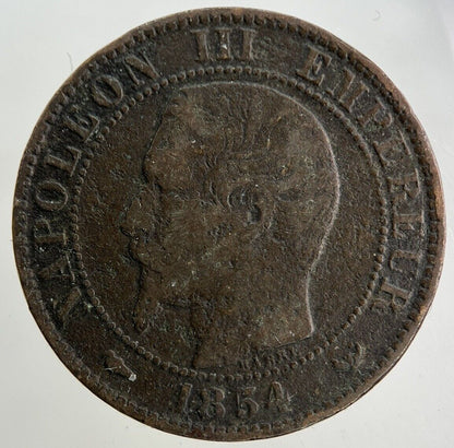 1854 France 5 Centimes Coin | Collectable Grade