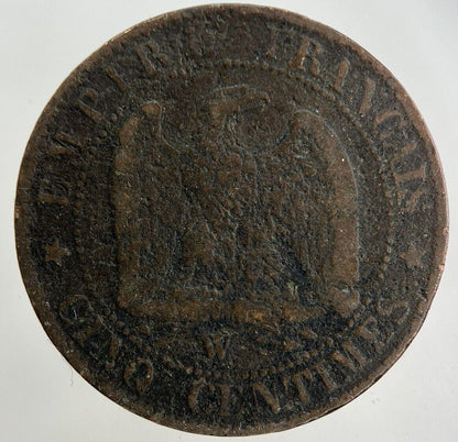 1854 France 5 Centimes Coin | Collectable Grade