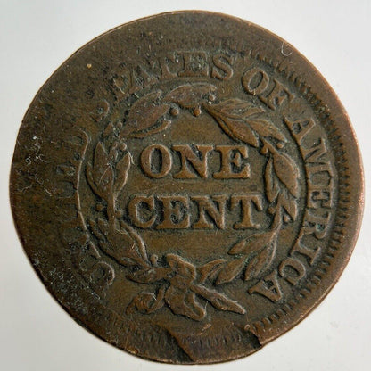 1854 US USA One Cent Coin | Collectable Grade