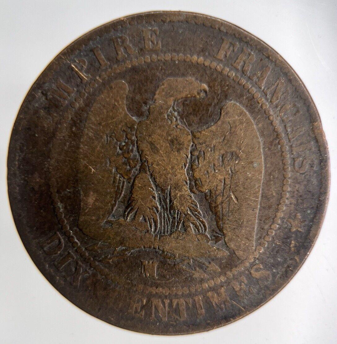1855 France 10 Centimes Coin | Collectable Grade