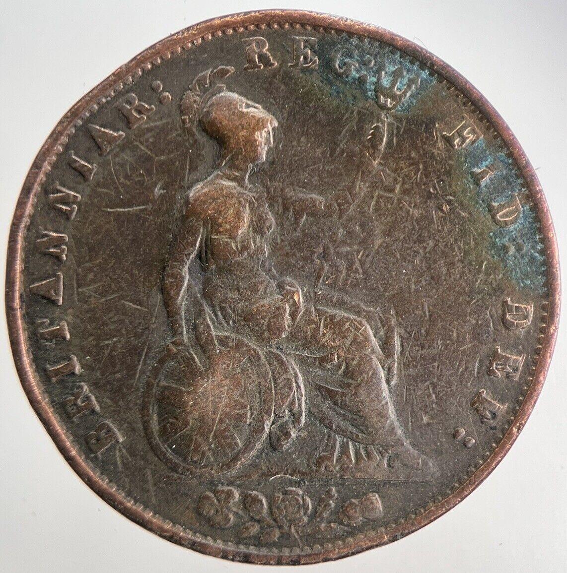 1854 Victoria Half-Penny Coin | Collectable Grade | a8593