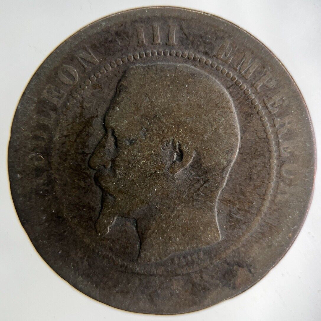 1855 France 10 Centimes Coin | Collectable Grade