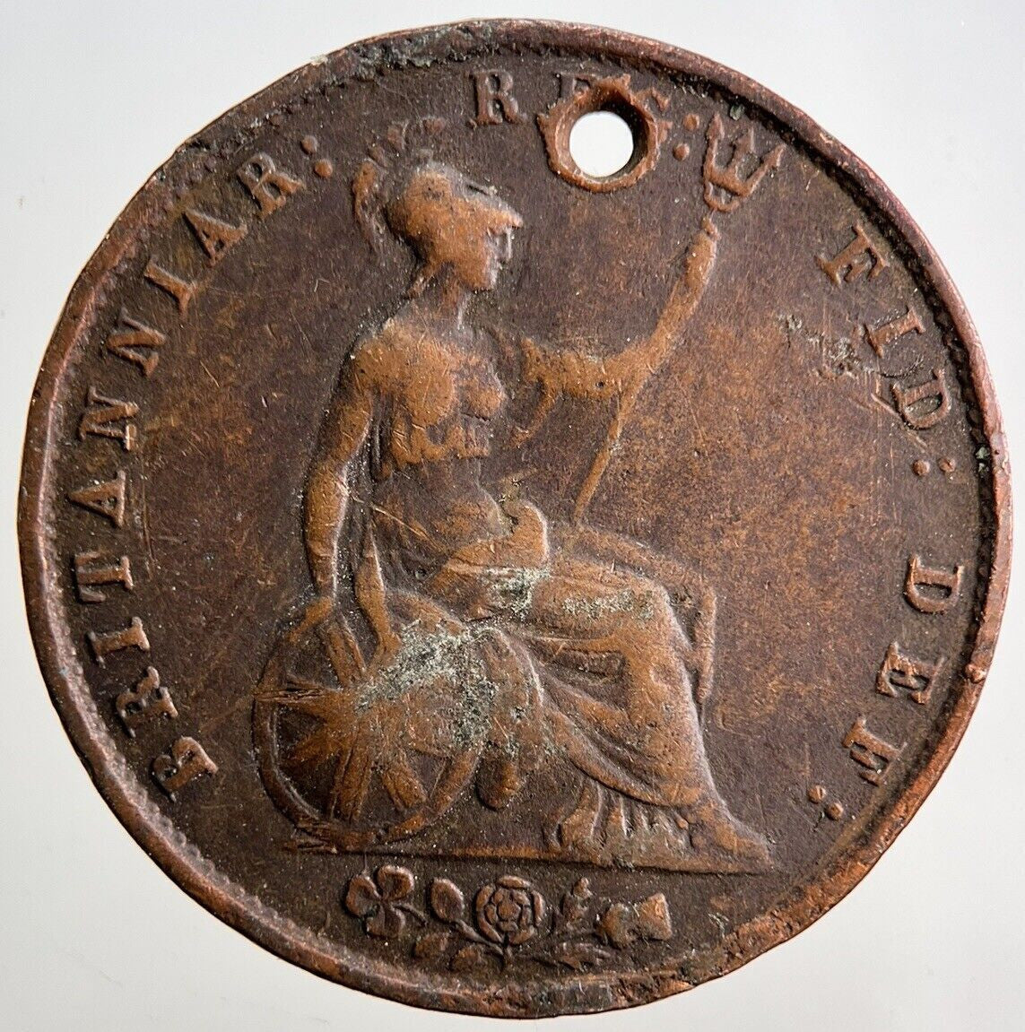 1854 Victoria Half-Penny Coin | Collectable Grade | a3398