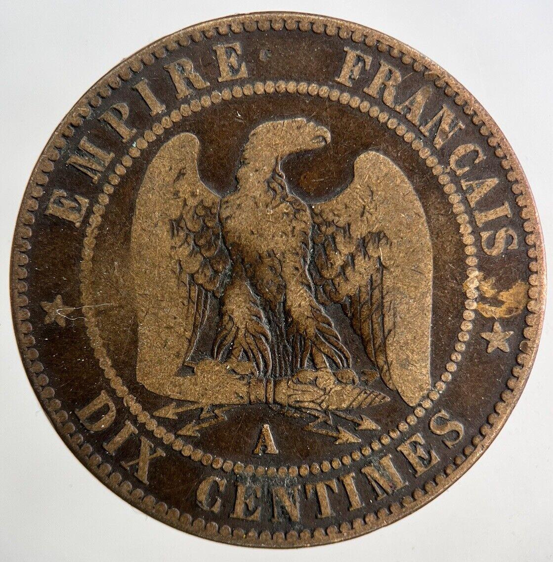 1855 France 10 Centimes Coin | Collectable Grade