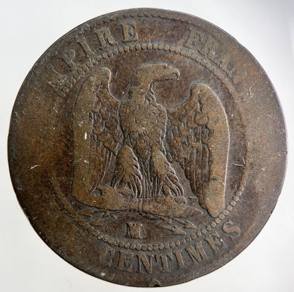 1855 France 10 Centimes Coin | Collectable Grade