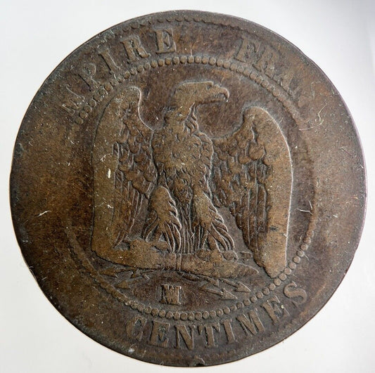 1855 France 10 Centimes Coin | Collectable Grade
