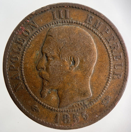 1855 France 10 Centimes Coin | Collectable Grade