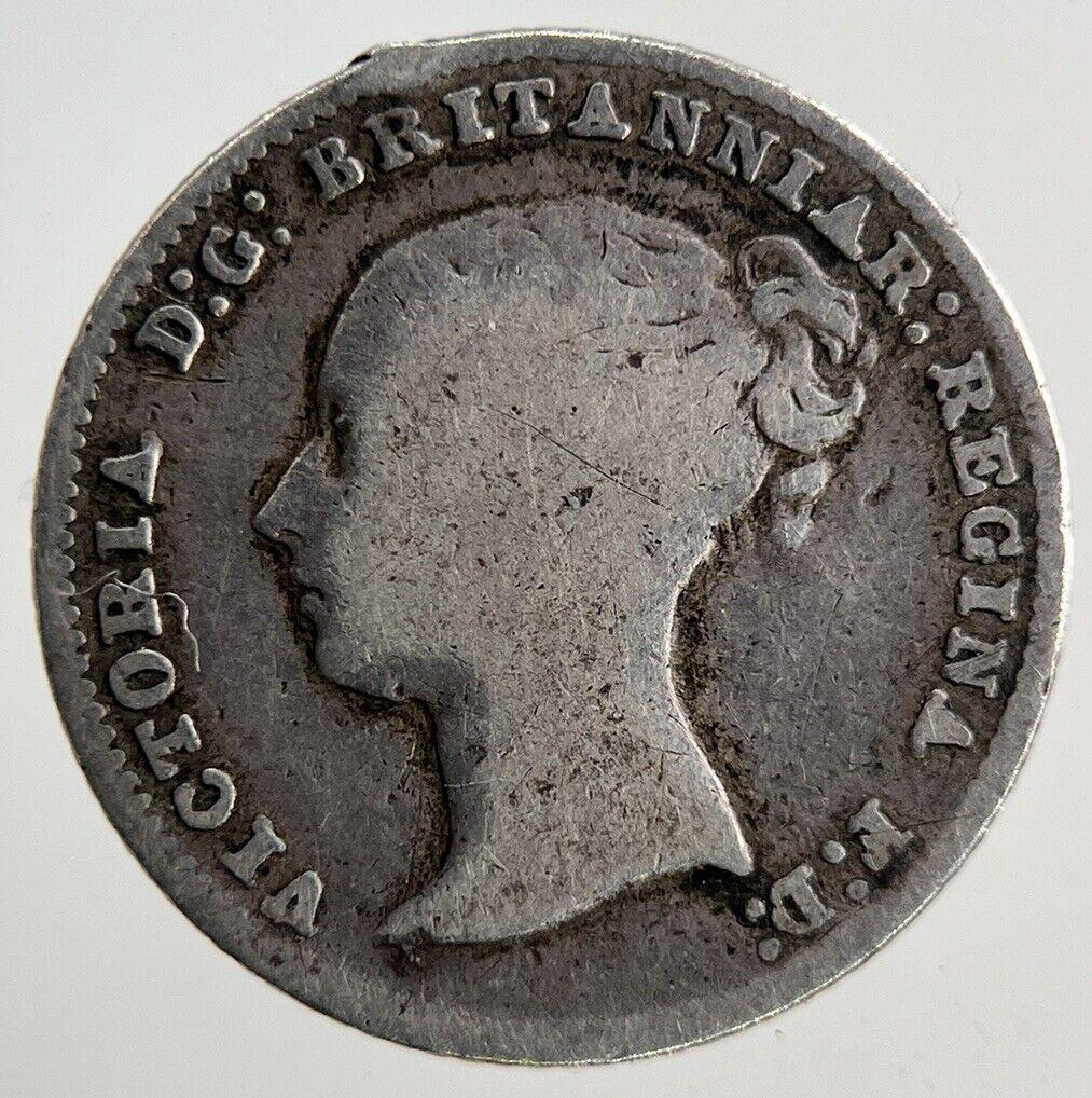 1854 Victoria Four-Pence Groat Silver Coin | Fine Collectable Grade