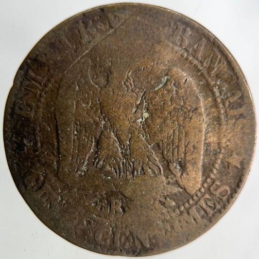 1855 France 5 Centimes Coin | Collectable Grade