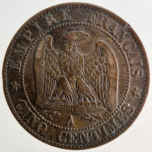 1855 France 5 Centimes Coin | Very High Grade