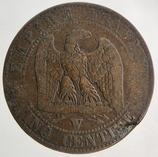 1855 France 5 Centimes Coin | Collectable Grade