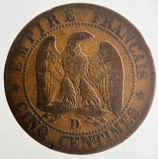 1855 France 5 Centimes Coin | Collectable Grade