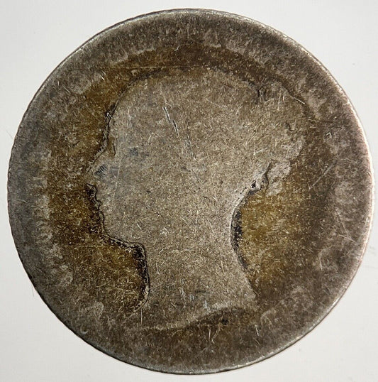 1855 Victoria Four-Pence Groat Silver Coin | Collectable Grade