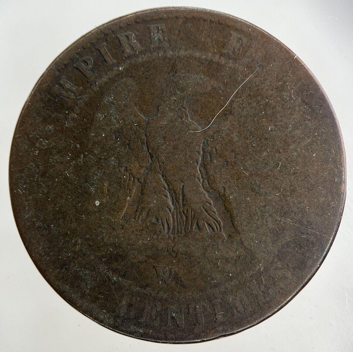 1855 France 10 Centimes Coin | Fair Grade