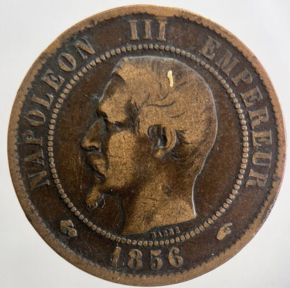 1856 France 10 Centimes Coin | Collectable Grade