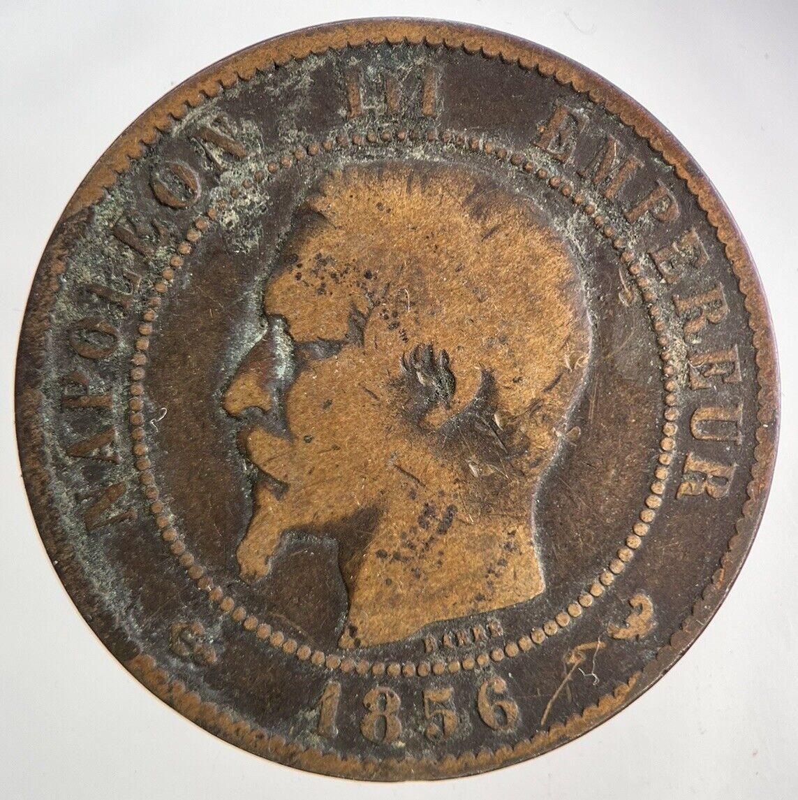 1856 France 10 Centimes Coin | Collectable Grade