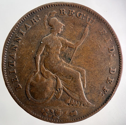 1855 Victoria One Penny Coin | Collectable Grade