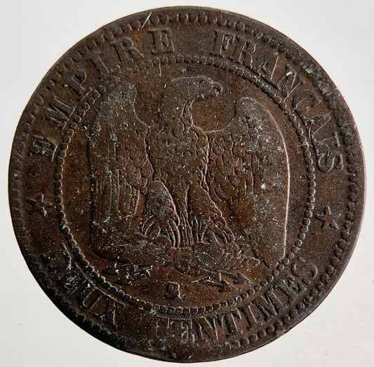 1856 France 2 Centimes Coin | Collectable Grade