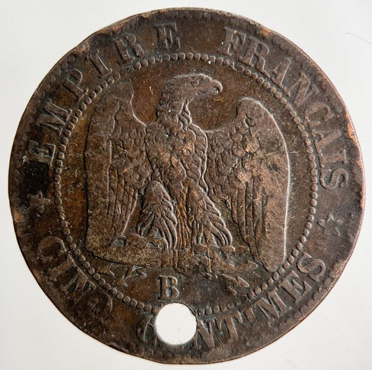 1856 France 5 Centimes Coin | Collectable Grade