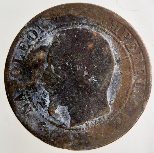 1856 France 5 Centimes Coin | Fair Grade