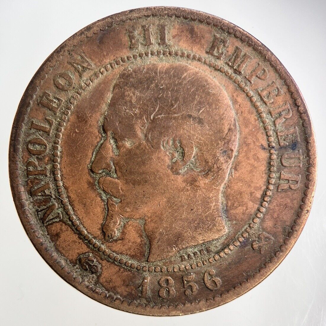 1856 France 10 Centimes Coin | Collectable Grade