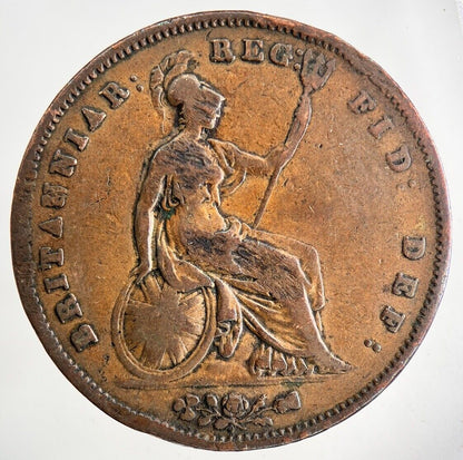 1855 Victoria One Penny Coin | Collectable Grade