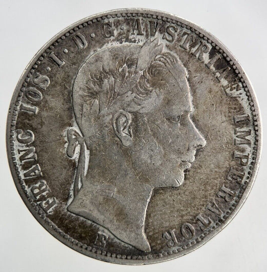 1858 Austria Florin Silver Coin | Fine Collectable Grade
