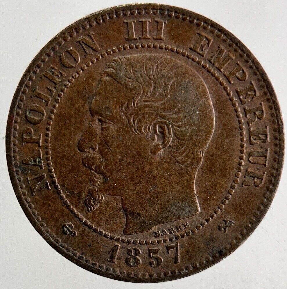 1857 France 10 Centimes Coin | Very High Grade