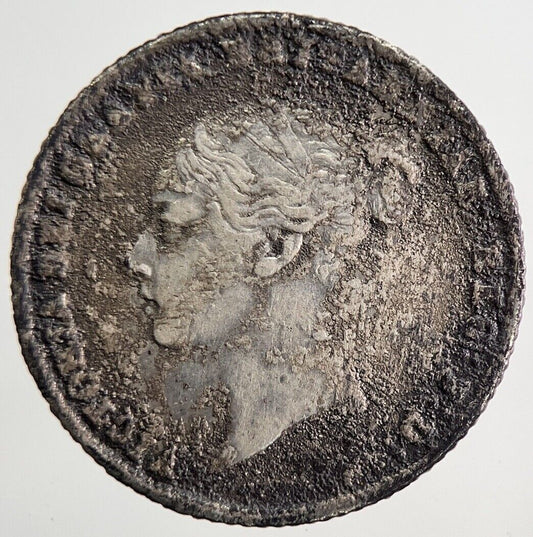 1859 Victoria Sixpence Silver Coin | Fine Collectable Grade