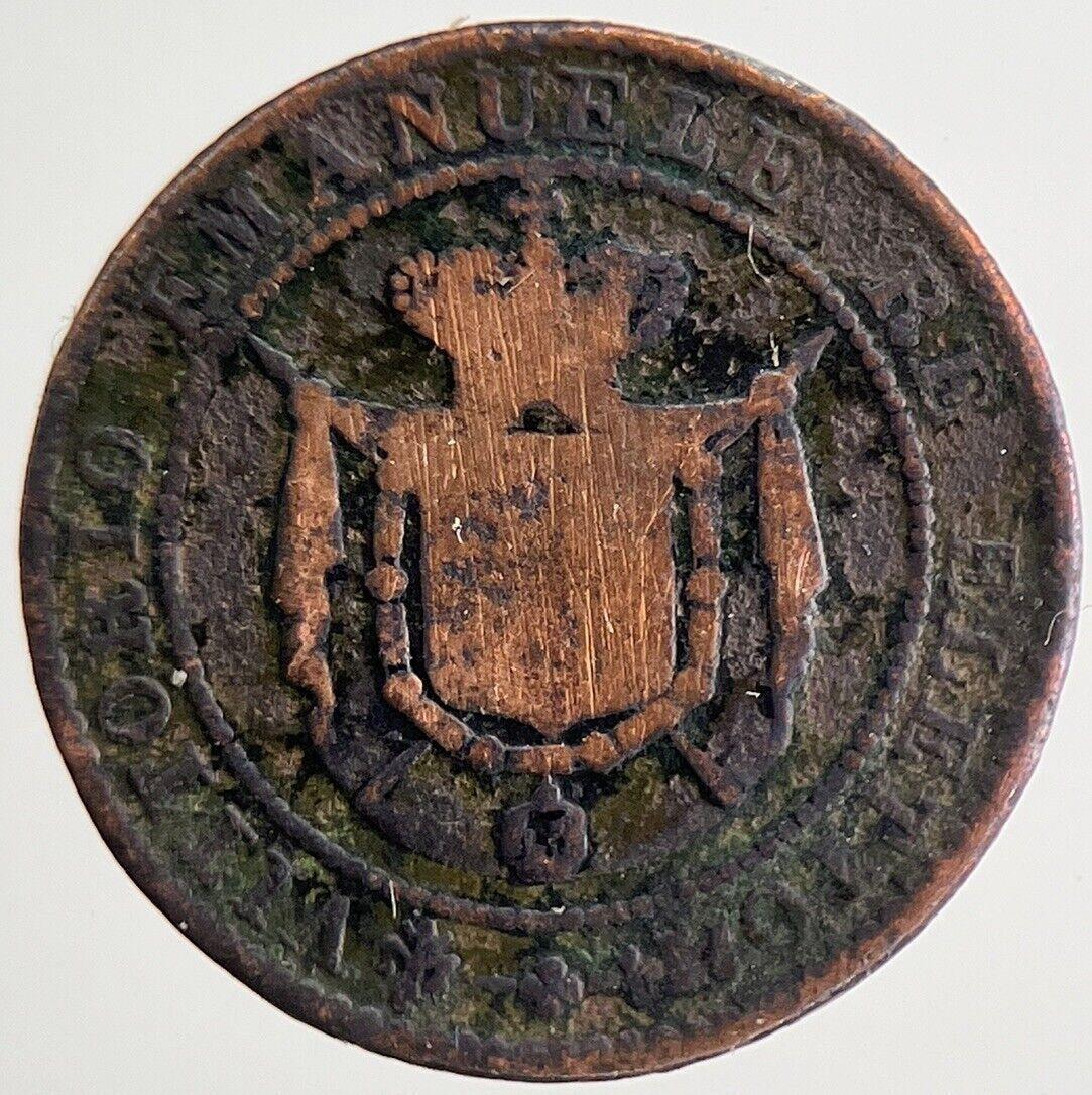 1859 Italy Tuscany 1 Centesimo Coin | Collectable Grade | a8938