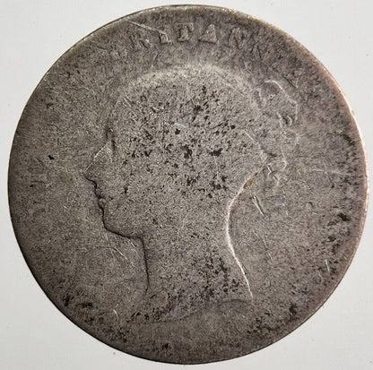 1859 Victoria Threepence Silver Coin | Fair Grade | a7233