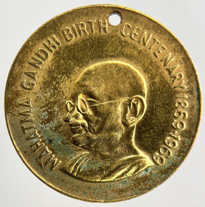 1859-1969 India Gandhi Medal Token Coin | Fine Collectable Grade
