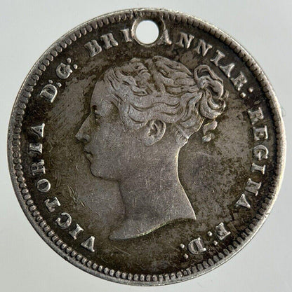 1859 Victoria Maundy Four-Pence Silver Coin | Very High Grade