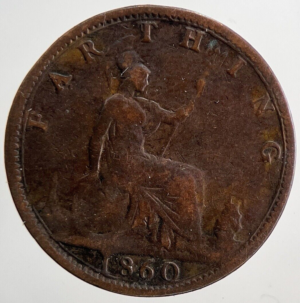 1860 Victoria Farthing Coin | Collectable Grade | a7675