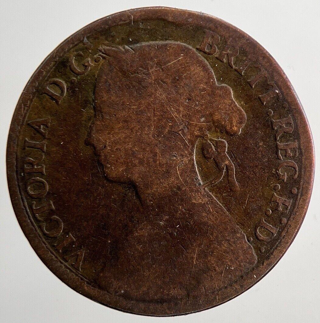 1860 Victoria Farthing Coin | Collectable Grade | a7675