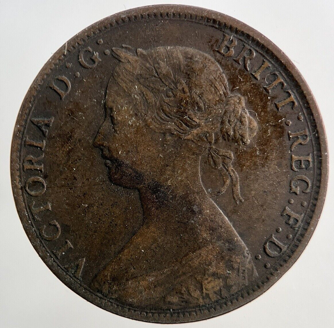 1861 Canada Nova Scotia 1 Cent Coin | Fine Collectable Grade