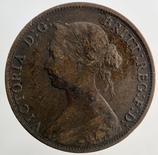 1861 Canada Nova Scotia 1 Cent Coin | Fine Collectable Grade