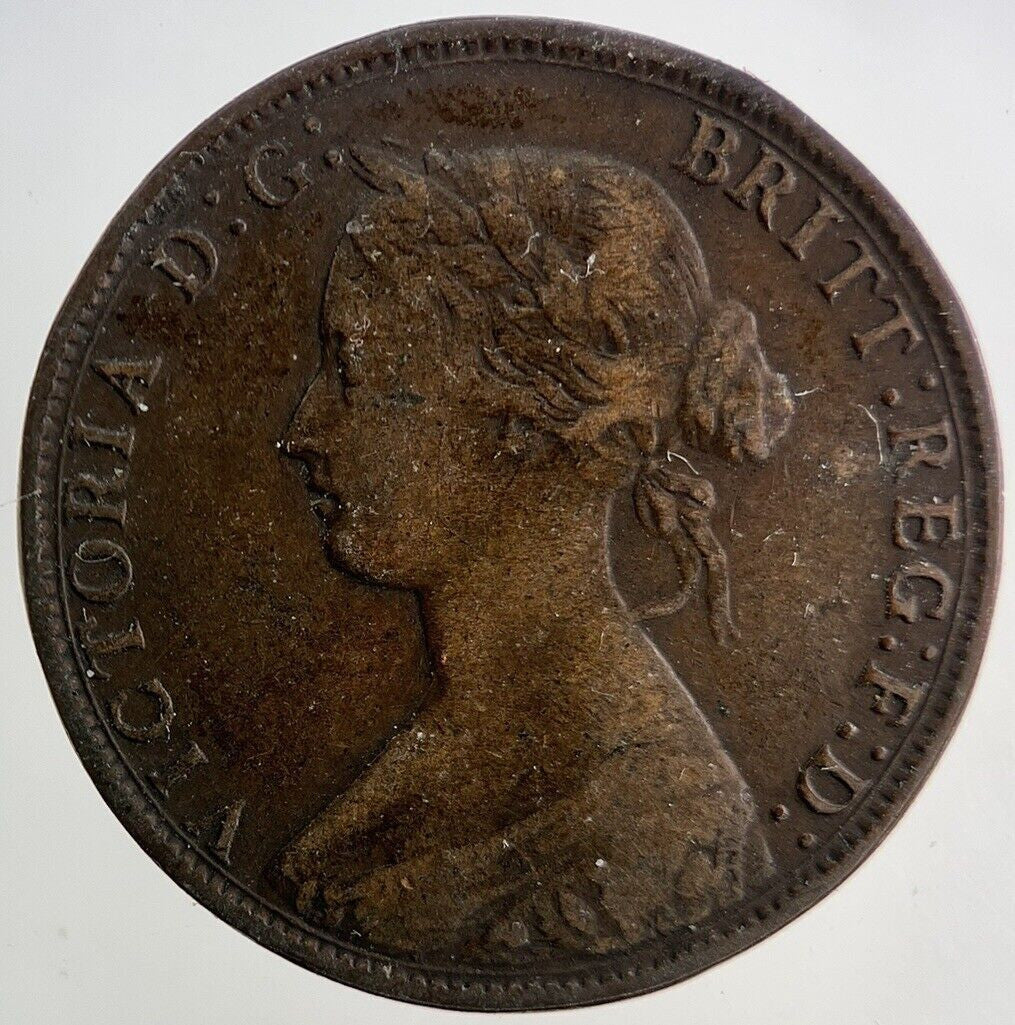 1861 Canada Nova Scotia 1 Cent Coin | Fine Collectable Grade