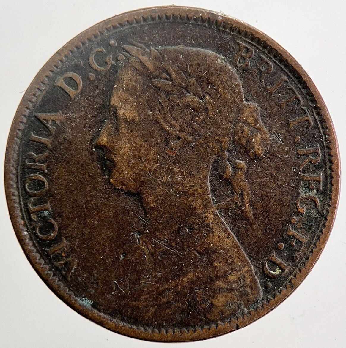 1860 Victoria Farthing Coin | Collectable Grade | a5872