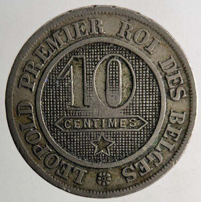 1861 Belgium 10 Centimes Coin | Collectable Grade