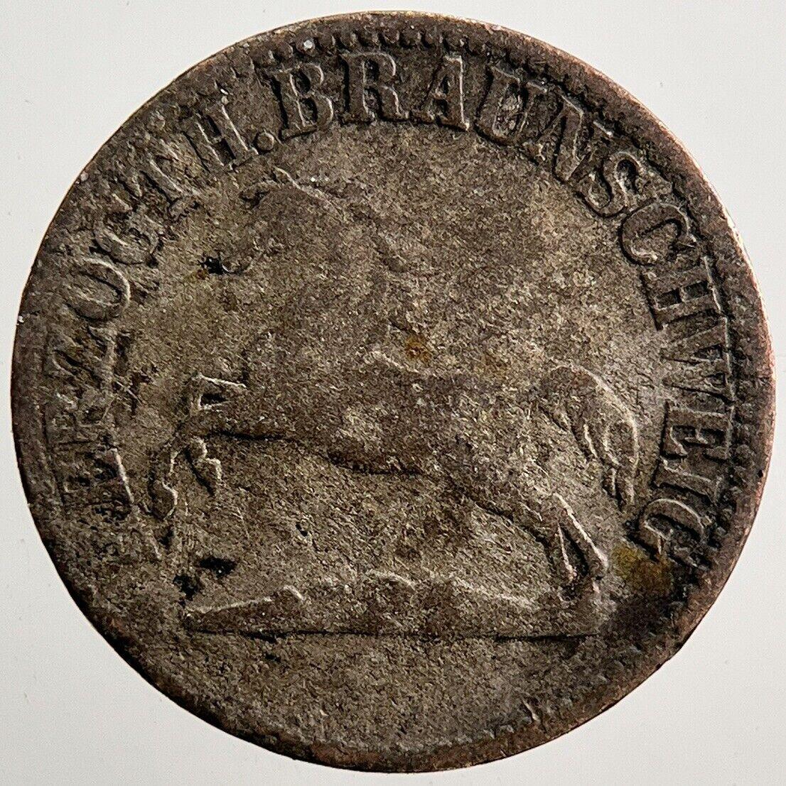 1860 Germany 1/2 Half Groschen Silver Coin | Collectable Grade | a3765