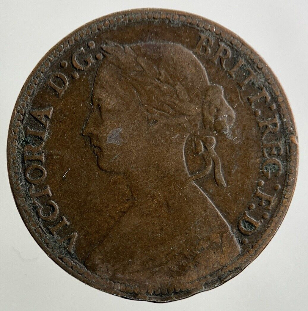 1860 Victoria Farthing Coin | Collectable Grade
