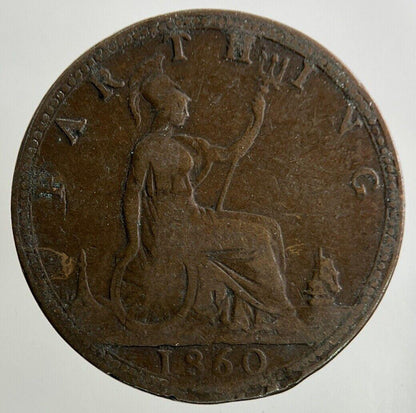1860 Victoria Farthing Coin | Collectable Grade