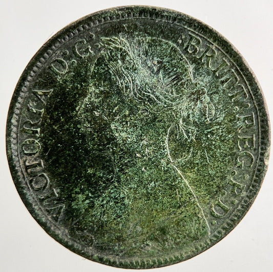 1860 Victoria Farthing Coin | Fine Collectable Grade